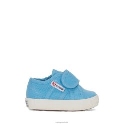 Superga 2750 6JR0T289 Blue Lt Dusty | Superga 2750 Baby Easylite Straps F