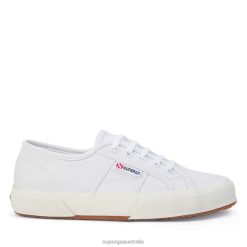 Superga 2750 6JR0T326 Optical White | Superga 2750 Vegan Leather - F Avorio