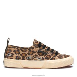 Superga 2750 6JR0T372 Classic Leopard-Black | Superga 2750 Ripped Leopard