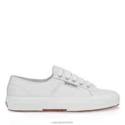 Superga 2750 6JR0T383 Optical White | Superga 2750 Nappa Lea