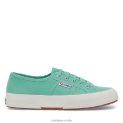 Superga 2750 6JR0T420 Green Water | Superga 2750 Cotu Classic -F Avorio
