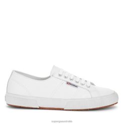 Superga 2750 6JR0T480 White | Superga 2750 Nappa Lea