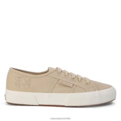 Superga 2750 6JR0T538 Eclipta Diospyros | Superga 2750 Natural Dye Embroidery