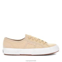 Superga 2750 6JR0T541 Eclipta Madagascar Almond | Superga 2750 Organic Canvas Natural Dye