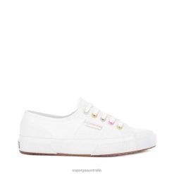 Superga 2750 6JR0T58 White-Candy Multicolor | Superga 2750 Rainbow Details