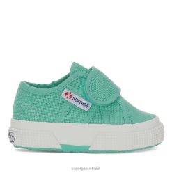 Superga 2750 6JR0T600 Green Water | Superga 2750 Bstrap Baby -F Avorio