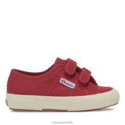 Superga 2750 6JR0T628 Red | Superga 2750 Jstrap Classic Kids
