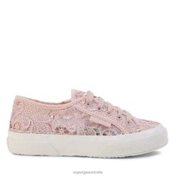 Superga 2750 6JR0T677 Pink Skin | Superga 2750 Kids Macrame