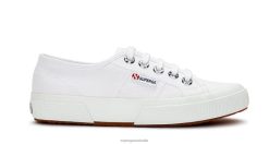 Superga 2750 6JR0T70 White-Grey Tortoishell | Superga 2750 Resin Eyelets