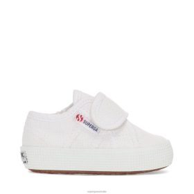 Superga 2750 6JR0T784 White | Superga 2750 Baby Easylite Straps Sneakers