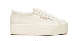 Superga Australia 6JR0T179 Natural Beige-Ice Blue | Superga 2790 Cotufringes Aje