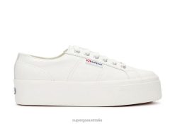 Superga Australia 6JR0T187 Full White | Superga 2790 Nappa