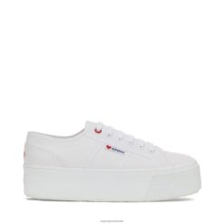 Superga Australia 6JR0T19 White -Red Heart | Superga 2790 Little Heart Embroidery