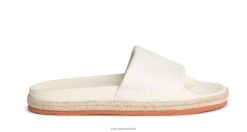 Superga Australia 6JR0T211 Red Beet | Superga 1908 Slides Organic Canvas Rope