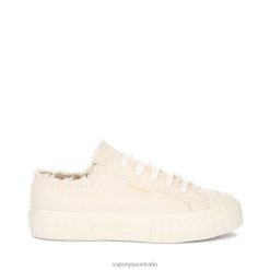 Superga Australia 6JR0T241 Weeds | Superga 2630 Fringed Organic Canvas Na