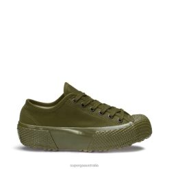 Superga Australia 6JR0T276 Green Sage | Superga 2434 Cd162 Military Cordlane