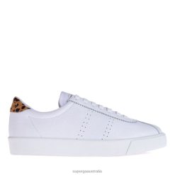 Superga Australia 6JR0T375 White-Animalier | Superga 2843 Sport Club S