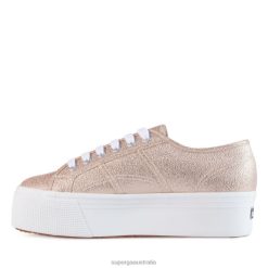 Superga Australia 6JR0T449 Rose Platinum-Orange | Superga 2790 Lamew Rosewater