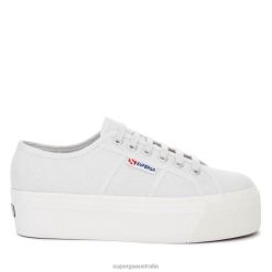 Superga Australia 6JR0T467 Grey Lt-White | Superga 2790 Linea Up Down Avorio