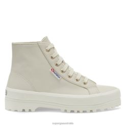 Superga Australia 6JR0T487 Beige Lt Eggshell | Superga 2341 Alpina Nappa -F Avorio
