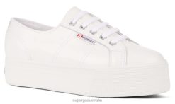 Superga Australia 6JR0T500 White | Superga 2790 Nappa
