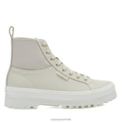 Superga Australia 6JR0T525 Beige Lt Eggshell | Superga 2644 Alpina Knitted Nappa -F Avorio