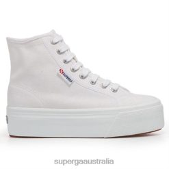 Superga Australia 6JR0T537 White | Superga 2708 Hi Top