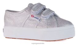 Superga Australia 6JR0T635 Grey Silver | Superga 2730 Lamew Strap