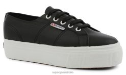 Superga Shoes 6JR0T174 Black/White | Superga 2790-Fglw