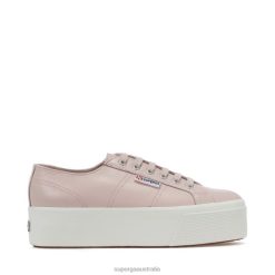 Superga Shoes 6JR0T186 Pink Skin | Superga 2790 Nappa