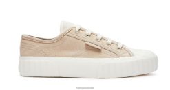Superga Shoes 6JR0T251 Weeds-Pink Magenta Leaves | Superga 2630 Organic Canvas Natural Dy