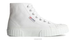 Superga Shoes 6JR0T279 White | Superga 2696 Stripe