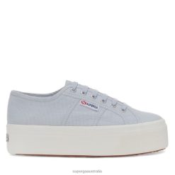 Superga Shoes 6JR0T406 Grey Lilla | Superga 2790 Linea Up Down -F Avorio