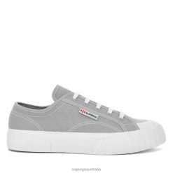 Superga Shoes 6JR0T430 Grey Colomba-White | Superga 2630 Cotu Avorio