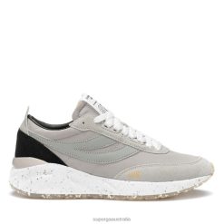 Superga Shoes 6JR0T510 Grey Colomba | Superga 4089 Training 9Ts Slim Vegan Faux Leather