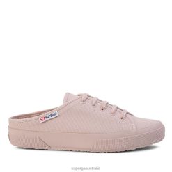Superga Shoes 6JR0T517 Pink Skin Nude | Superga 2401 Nude Mule
