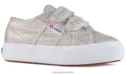 Superga Shoes 6JR0T632 Beige Gesso | Superga 2730 Lamew Strap