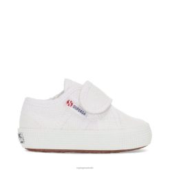 Superga 2750 6JR0T784 White | Superga 2750 Baby Easylite Straps Sneakers